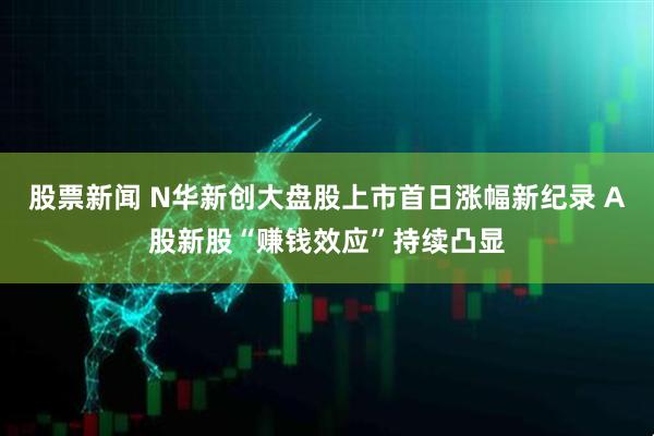 股票新闻 N华新创大盘股上市首日涨幅新纪录 A股新股“赚钱效应”持续凸显
