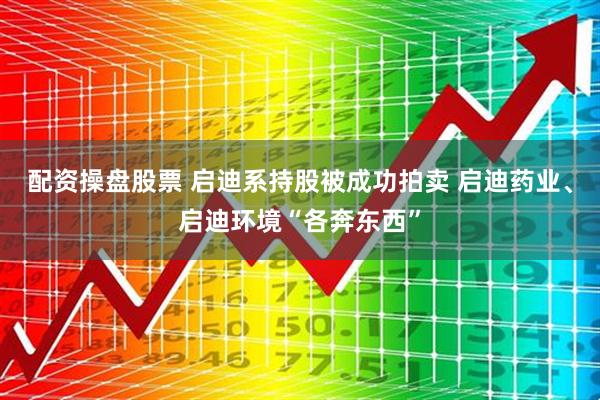 配资操盘股票 启迪系持股被成功拍卖 启迪药业、启迪环境“各奔东西”